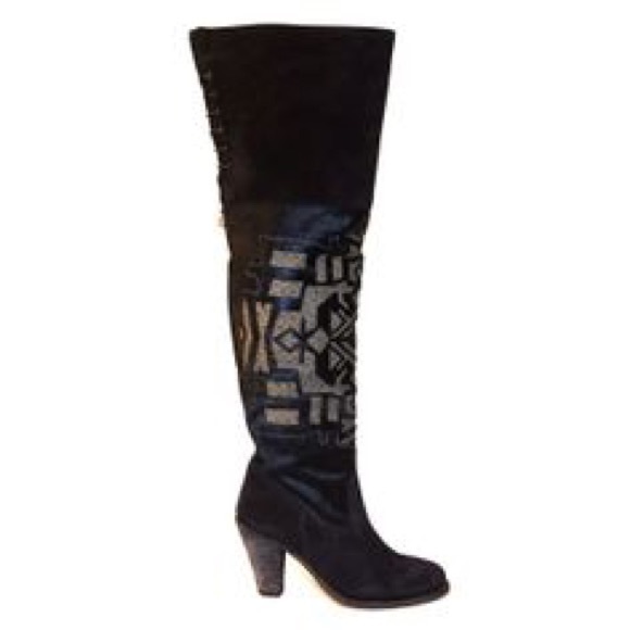 Cobra Society SOLD OUT Over the Knee OTK Boot - Picture 1 of 8